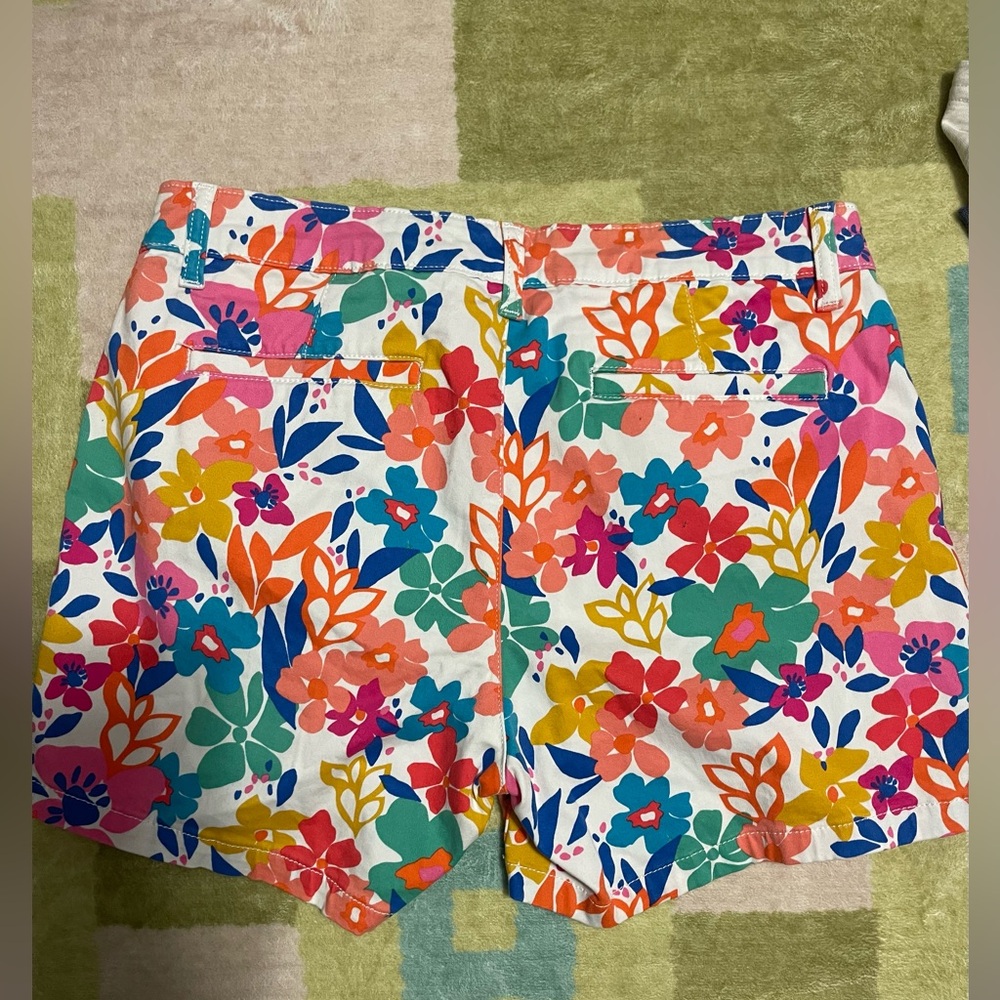 St. John's Bay Floral Multicolor Women's Shorts - Picture 3 of 3